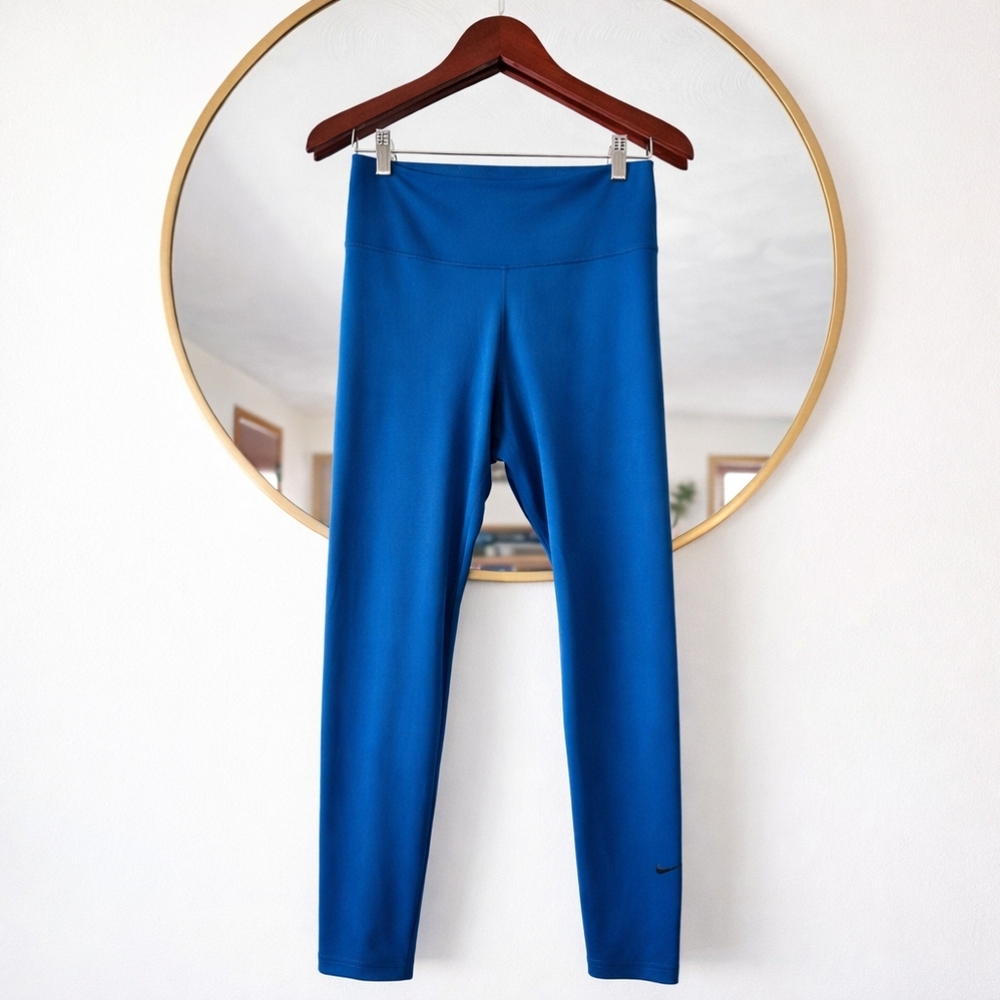 Nike One Blue High-Waist Full Length Leggings